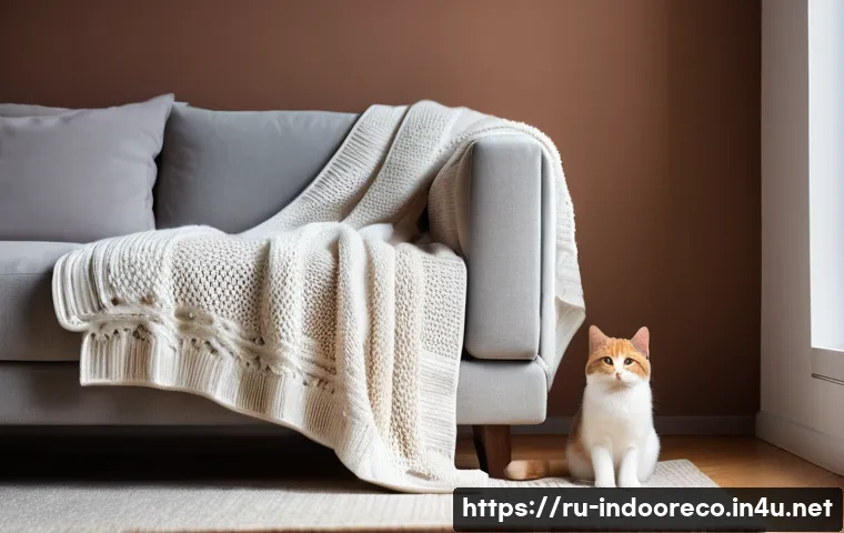 실내 공기 오염의 원인 - A Cozy Corner with Hidden Dust Motives**
A beautifully lit, cozy living room corner with sunlight st...